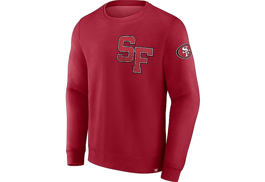 Fanatics Rundhalspullover San Francisco 49ers Varsity Letter NFL Pollover günstig online kaufen