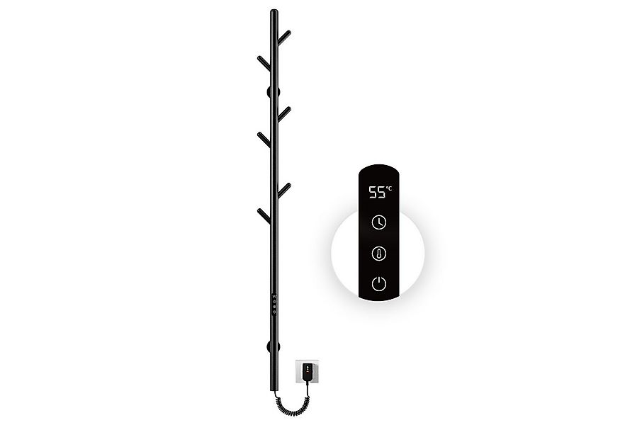 Oihpaw Elektrischer Badheizkörper 1530 x 32 mm Elektrischer Handtuchtrockne günstig online kaufen