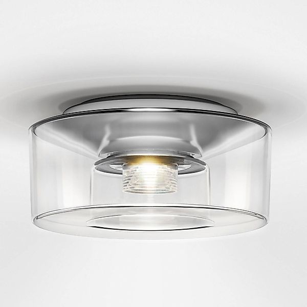 serien.lighting Deckenlampe Curling M 2.700K Acryl klar günstig online kaufen