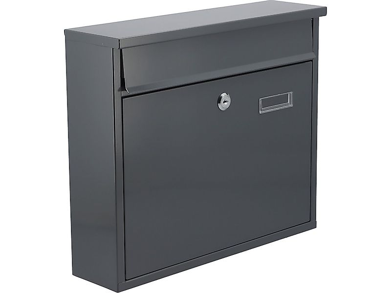 TRIZERATOP Briefkasten Briefkasten 310x360x100mm graphit (Briefkasten 310x3 günstig online kaufen