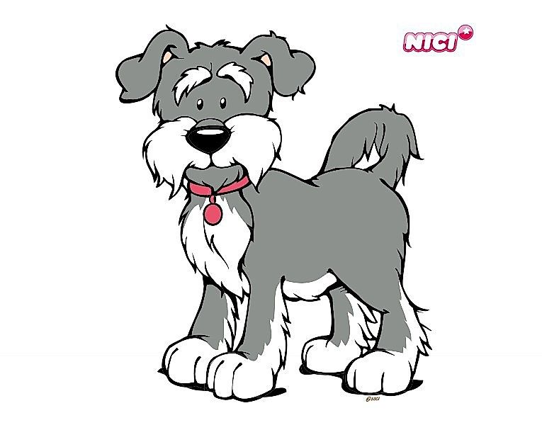 Wandtattoo NICI - Schnauzer günstig online kaufen