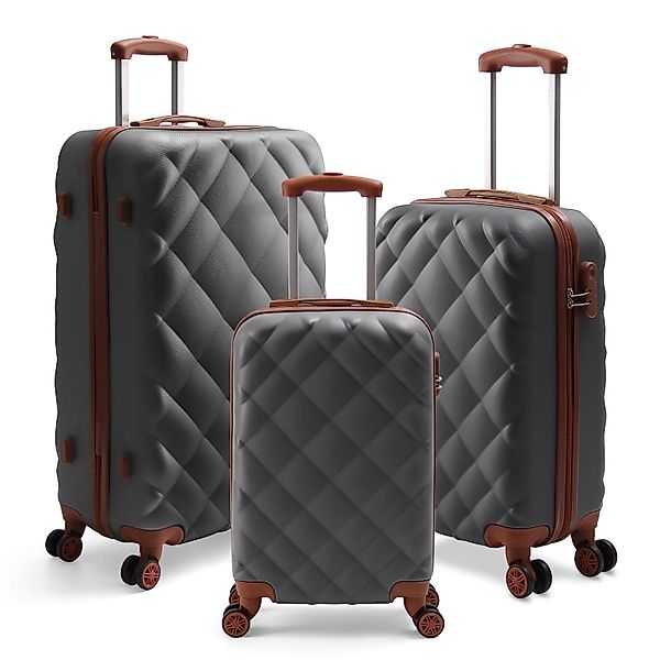 HOMELUX Trolleyset Kofferset Reisekoffer 3er ABS günstig online kaufen