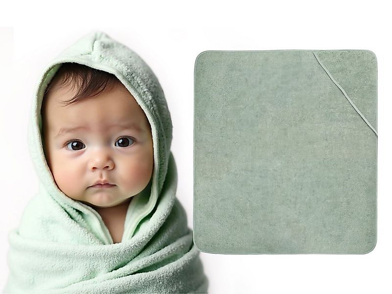 ZOLLNER Kapuzenhandtuch, Walkfrottier (1-St), 100 x 100 cm, 100% Baumwolle, günstig online kaufen