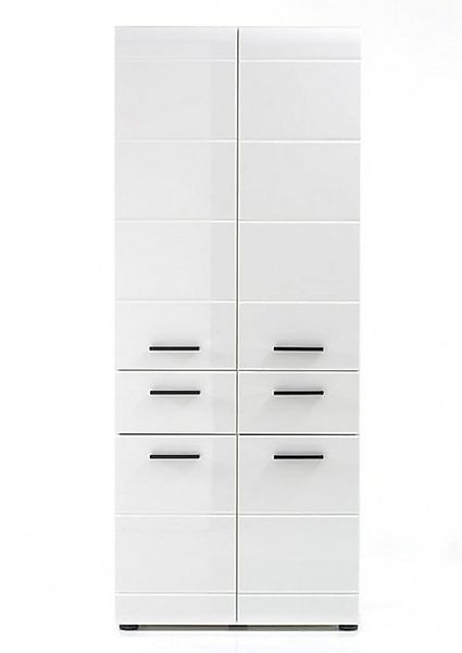 ebuy24 Badezimmerspiegelschrank SkinGloss Bad Standtype Stauraum 4 Türen, 2 günstig online kaufen