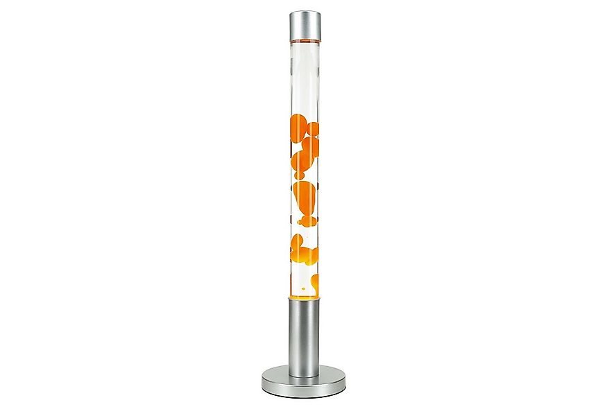 Licht-Erlebnisse Lavalampe ALAN, XXL Retro Lampe Orange Zylinder Stehleucht günstig online kaufen