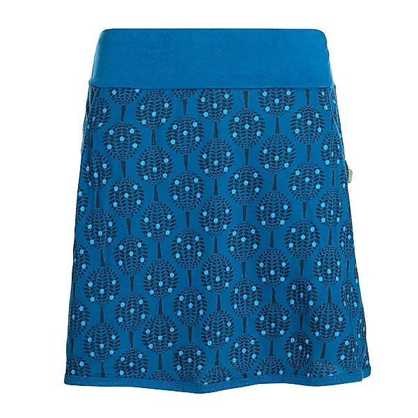 Vishes Minirock Damen Mini-Rock Baumwolle Blumen-Muster günstig online kaufen