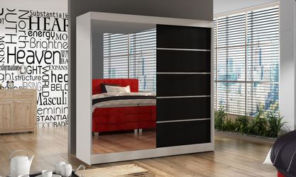 Sofnet Kleiderschrank Basti III (mit Spiegel, günstig online kaufen