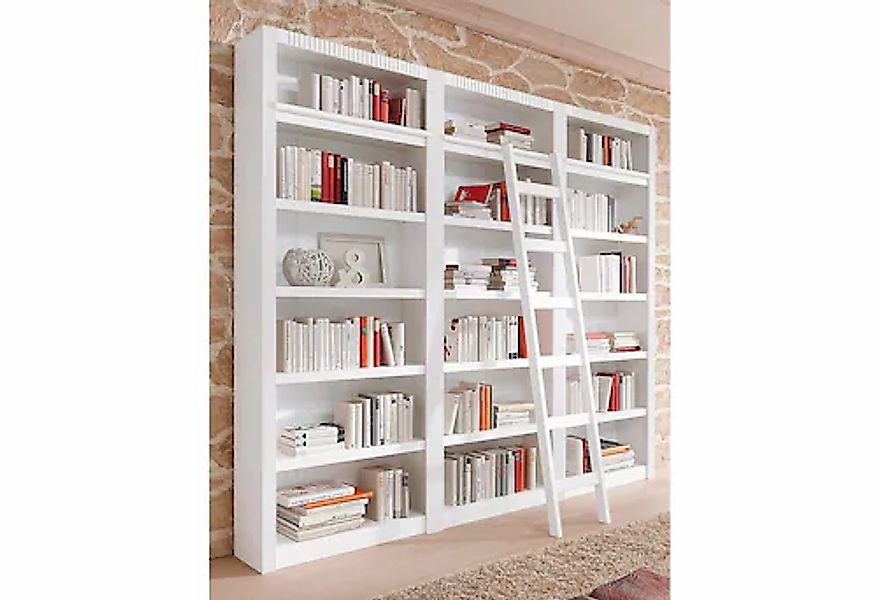 Home affaire Bücherwand »Bergen«, aus schönem massivem Kiefernholz, 3 tlg. günstig online kaufen