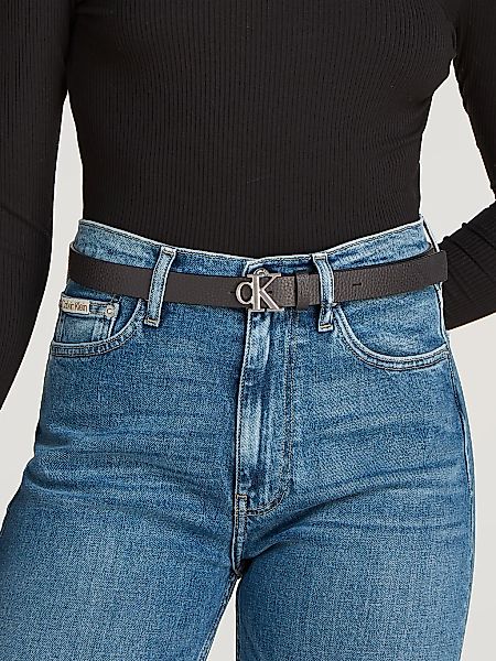 Calvin Klein Jeans Ledergürtel "MONO PLAQUE LTHR BELT 25MM PB", mit Logosch günstig online kaufen