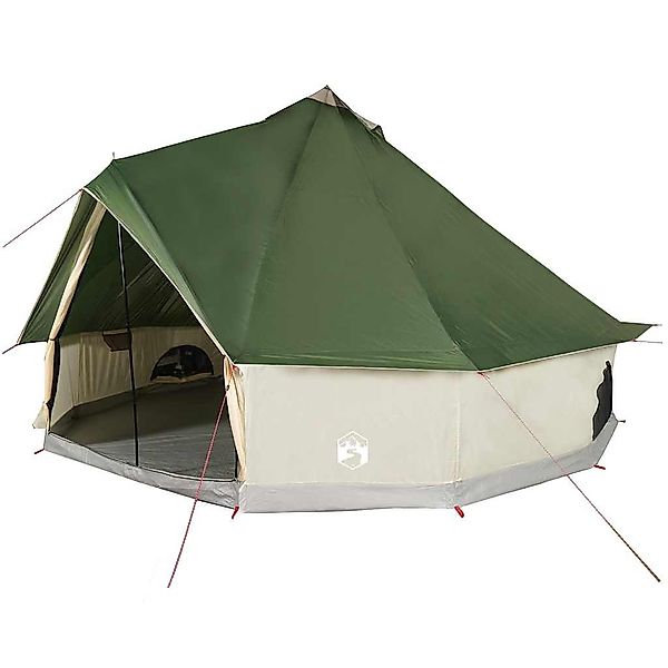 vidaXL Tipi-Zelt Tipi-Familienzelt 6 Personen Grün günstig online kaufen