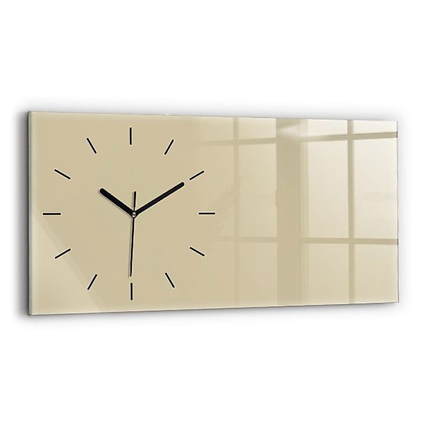 Tulup Wanduhr Glasuhr Rechteckige Wanduhr 60x30 günstig online kaufen