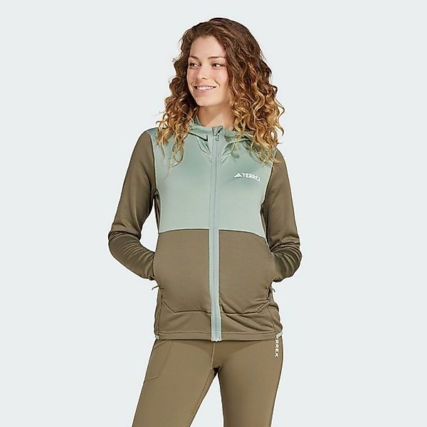 adidas TERREX Fleecejacke TERREX XPERIOR LIGHT HOODED FLEECEJACKE günstig online kaufen