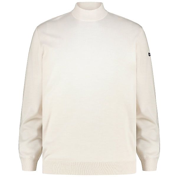 MAERZ MUENCHEN Stehkragenpullover aus Merinowolle Farbe creme Größe: 66 günstig online kaufen