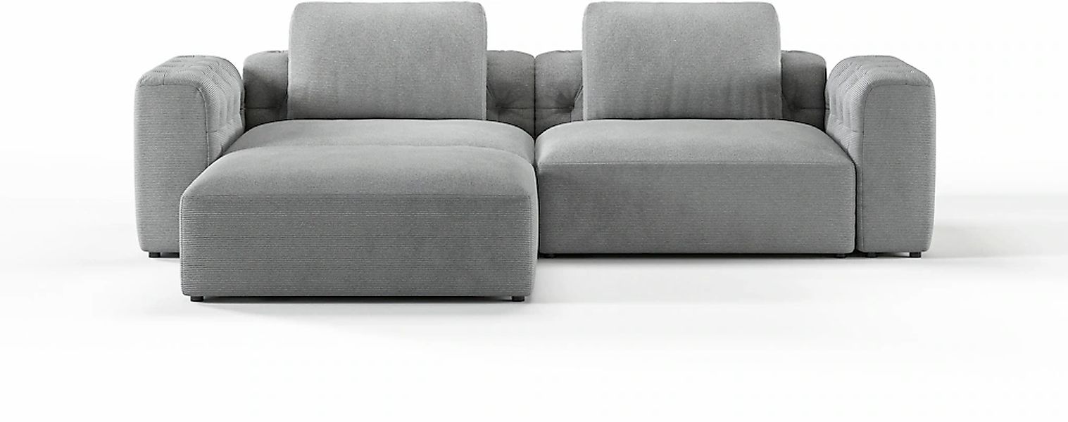 RAUM.ID Ecksofa »Cushid L-Form«, Modulset, bestehend aus 3 Teilen günstig online kaufen