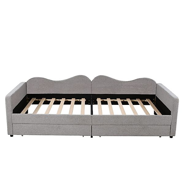 OKWISH Kinderbett Polsterbett, Schlafsofa Jugendbett Gästebett günstig online kaufen
