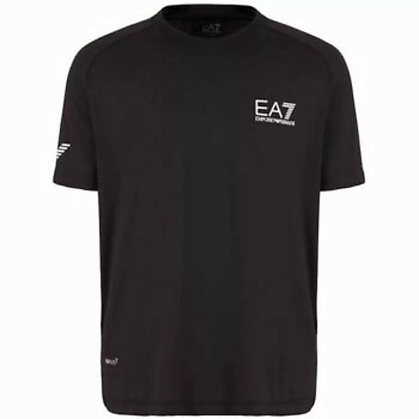 Emporio Armani EA7  T-Shirts & Poloshirts 8NPT22 PJEMZ-1200 BLACK günstig online kaufen