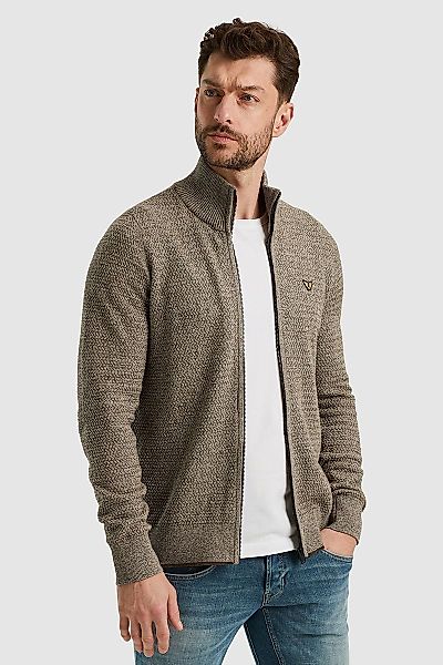 PME Legend Strickjacke Mouliné Grün - Größe M günstig online kaufen