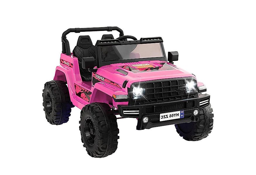 KOMFOTTEU Elektro-Kinderauto, mit MP3, Hupe, Musik und LED-Leuchten günstig online kaufen