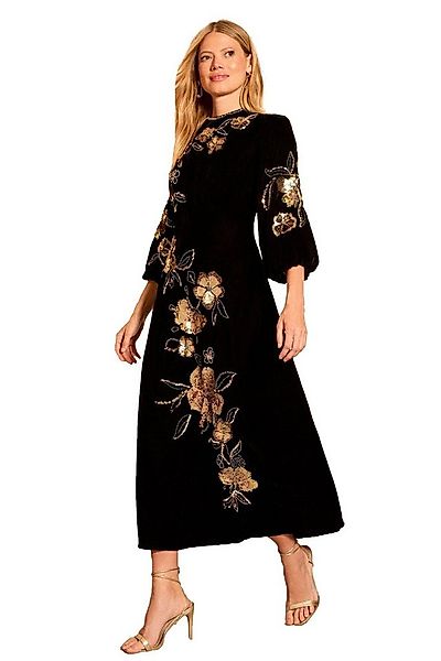 Love & Roses Midikleid Love & Roses Samt-Midikleid, Regular (1-tlg) günstig online kaufen