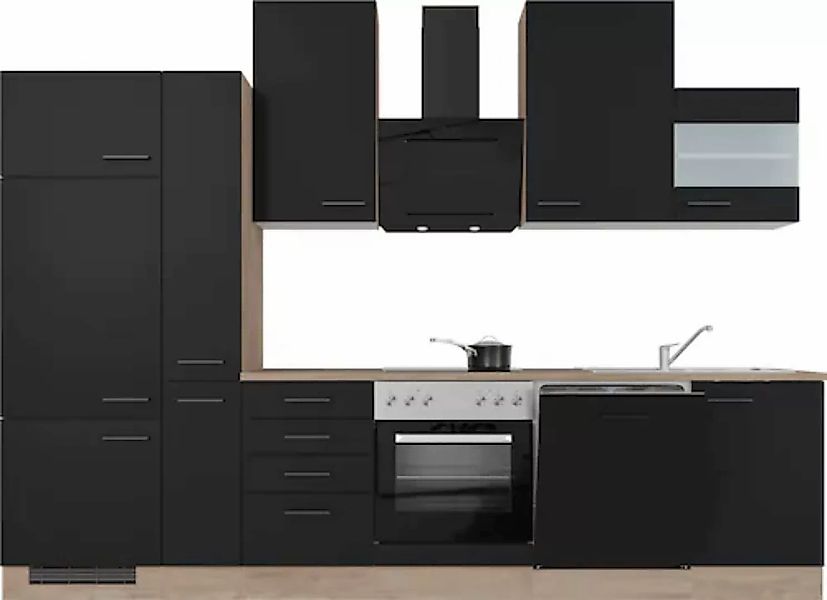 Flex-Well Küchenzeile »Capri«, mit und ohne E-Geräten erhältlich, Gesamtbre günstig online kaufen