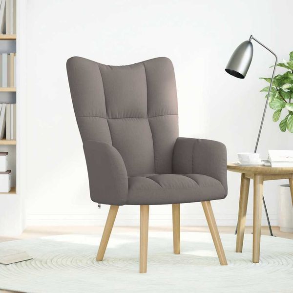 vidaXL Sessel Relaxsessel Taupe Stoff (1-St) günstig online kaufen