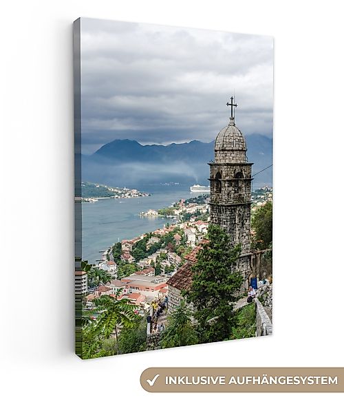 OneMillionCanvasses® Leinwandbild Blick auf die Altstadt günstig online kaufen