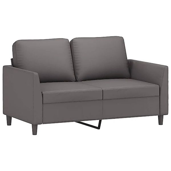 vidaXL 2-Sitzer-Sofa Grau 120 cm Kunstleder 359330 günstig online kaufen