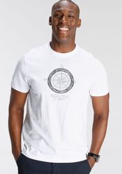 DELMAO T-Shirt Kurzarm, bedruckt, Rundhals, aus Baumwolle günstig online kaufen