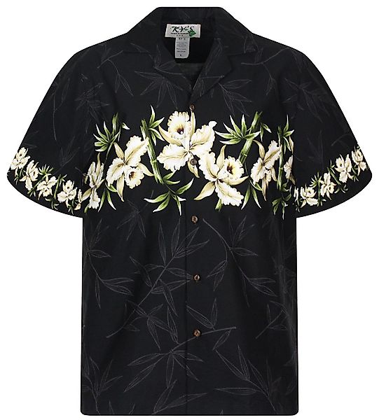 KY's Hawaiihemd Bambus Brustdruck Original Hawaiihemd günstig online kaufen