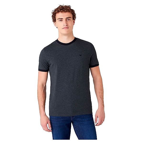 Wrangler Sign Off Kurzärmeliges T-shirt M Black Melee günstig online kaufen