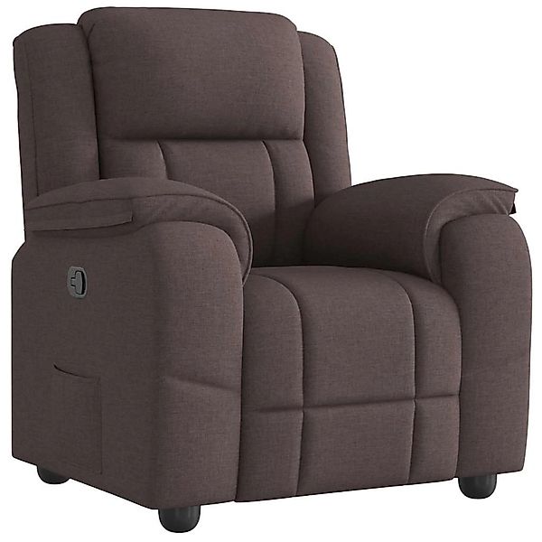 vidaXL Relaxsessel Dunkelbraun Stoff 4015705 günstig online kaufen