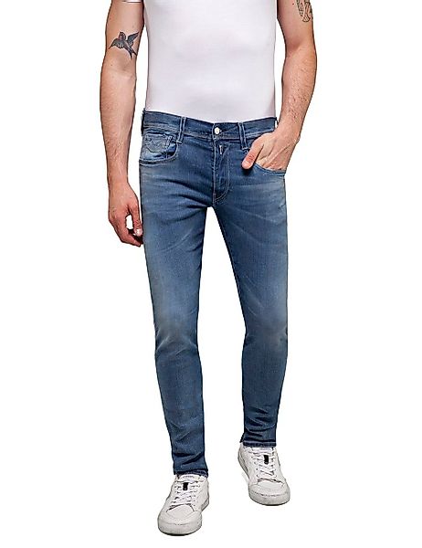 Replay Slim-fit-Jeans ANBASS HYPERFLEX BIO mit günstig online kaufen