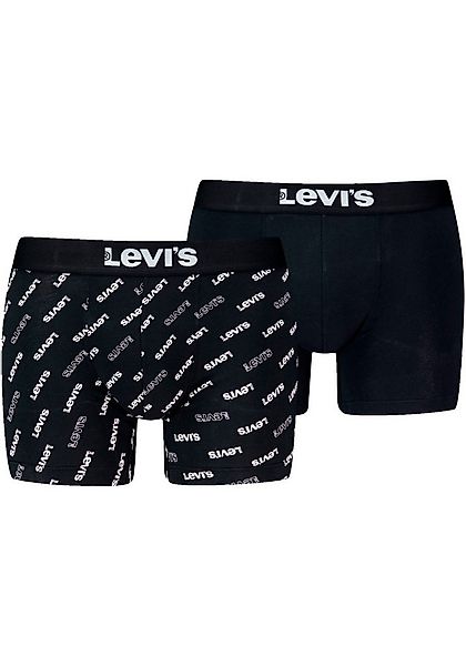 Levi's® Boxershorts LEVIS MEN LOGO AOP BOXER BRIEF ORG CO 2P (2er Pack) mit günstig online kaufen