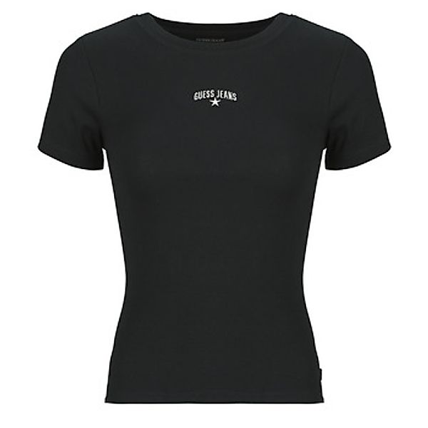 Guess  T-Shirt GJ SS CN RIB EMBRO günstig online kaufen