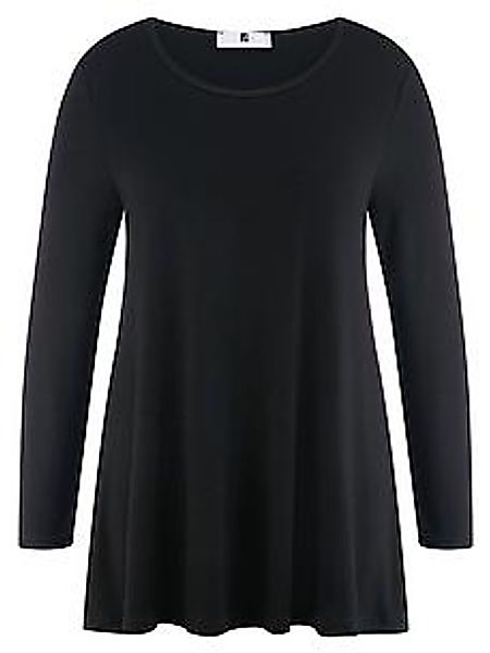 Rundhals-Shirt Anna Aura schwarz günstig online kaufen