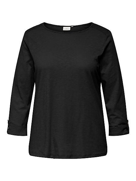 ONLY CARMAKOMA 3/4-Arm-Shirt CARSLUB 3/4 O-NECK günstig online kaufen
