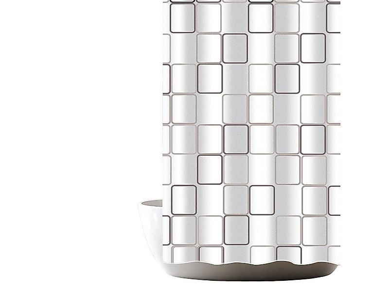 HomeBella Duschvorhang Geometrie Motiv Textil Antischimmel Schimmelresisten günstig online kaufen