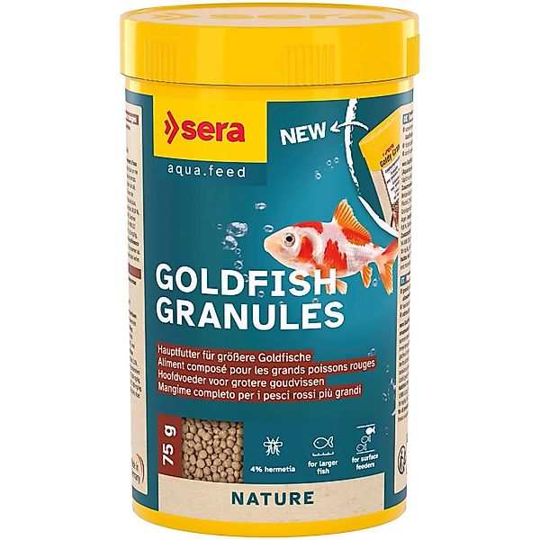 Sera Teichfutter Goldfish Granules 250 ml 75 g günstig online kaufen