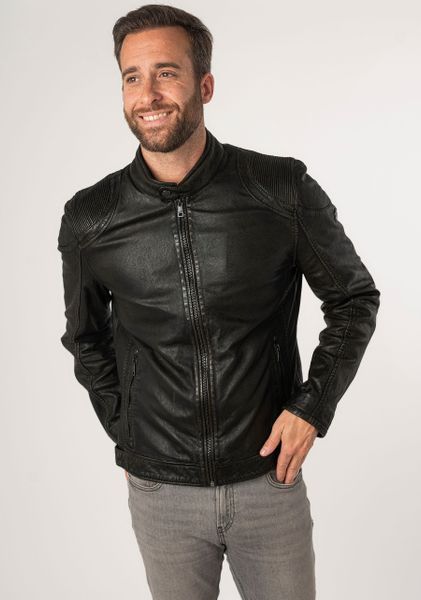 Mauritius Lederjacke "MMChesney" mit Reißverschluss, Reißverschlusstaschen, günstig online kaufen