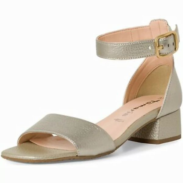 Tamaris  Sandalen Sandaletten 1-28251-42-179 champagne Leder 1-28251-42-179 günstig online kaufen