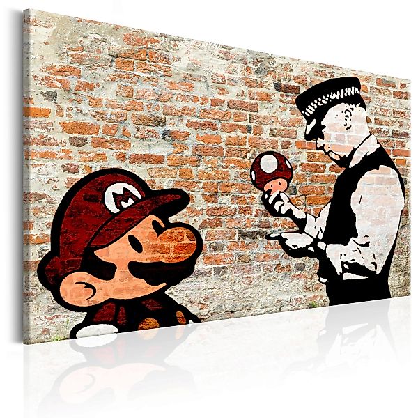 Wandbild - Banksy: Police Caution günstig online kaufen