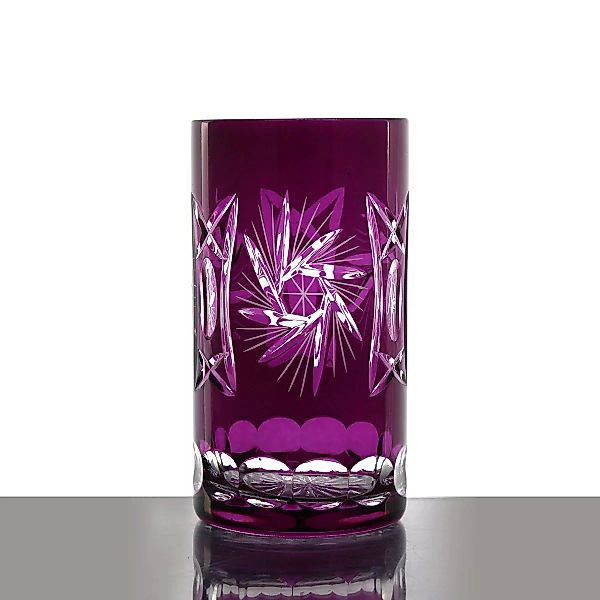 Longdrinkglas Schleuderstern 340ml violett günstig online kaufen