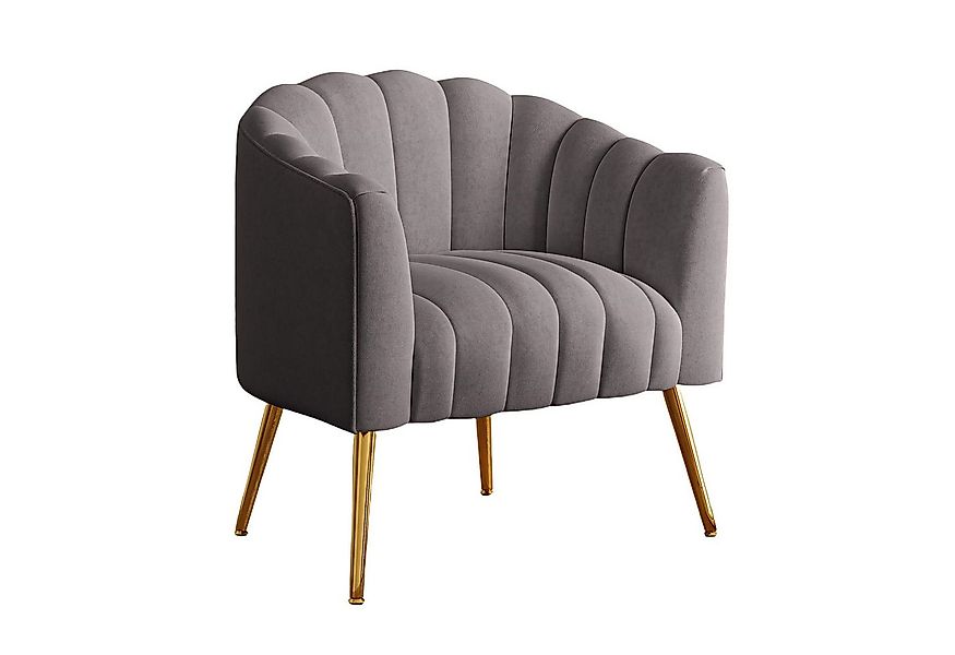 SEYNAR Stuhl Übergroßer Kürbis Akzentstuhl,Polsterstuhl,Samtstuhl,bequemer günstig online kaufen