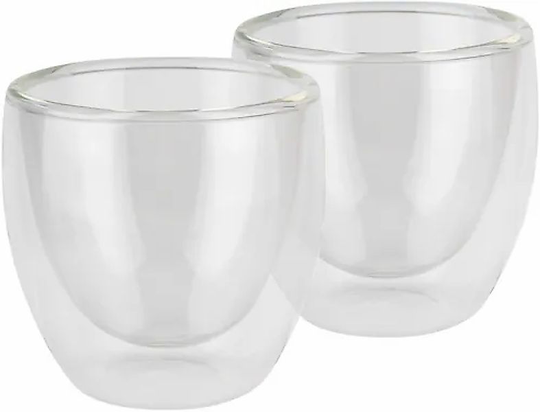 APS Espressoglas »TWINZ«, (Set, 2 tlg.), Ø 6 cm, H: 6,5 cm, 80 ml, 2-teilig günstig online kaufen