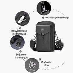 Mutig Umhängetasche Leder Herrentasche Herren Schultertasche günstig online kaufen