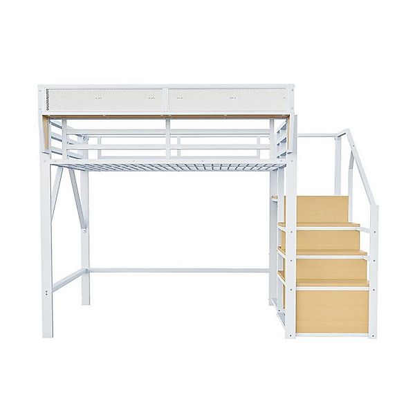 XDOVET Hausbett Hausbett mit Sicherheitsleiter und flexiblem Staufach Hochb günstig online kaufen