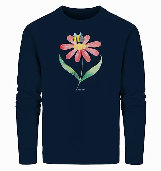 Mr. & Mrs. Panda Longpullover Hummel Blume Größe S - French Navy - Geschenk günstig online kaufen