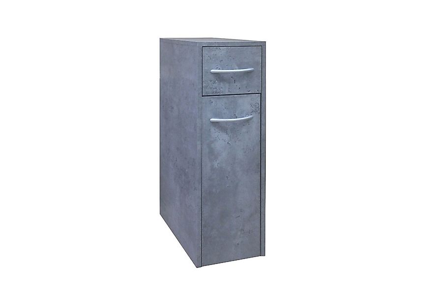 HTI-Living Midischrank Mehrzweckschrank schmal Thekla Beton (Stück, 1-St., günstig online kaufen