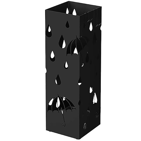 Songmics Regenschirmständer Patsy Metall Schwarz günstig online kaufen