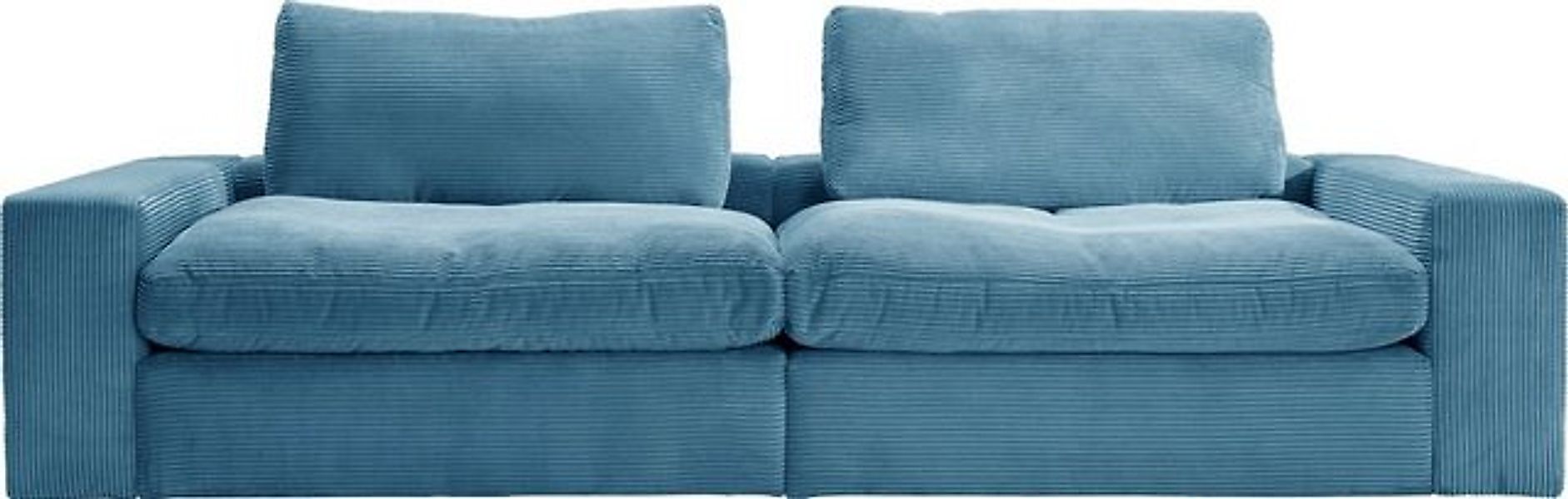 alina Big-Sofa Sandy, mit losen Sitz und Rückenkissen, in modernem Cordstof günstig online kaufen